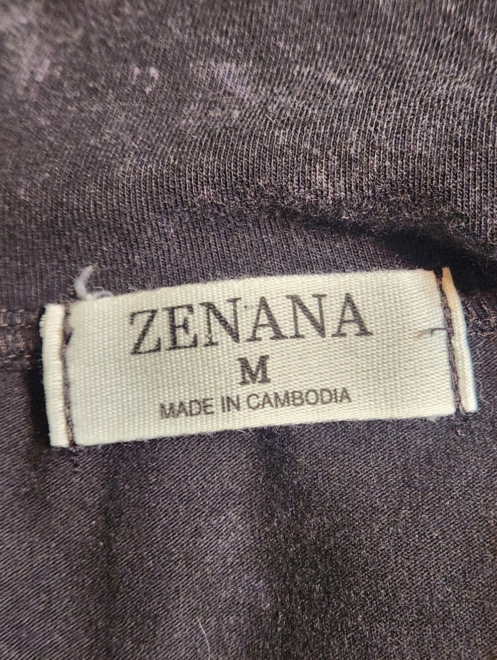 Zenana Outfitters Mineral Wash Black Full Zip Hoodie Pockets Matching Leggings M - Picture 8 of 12